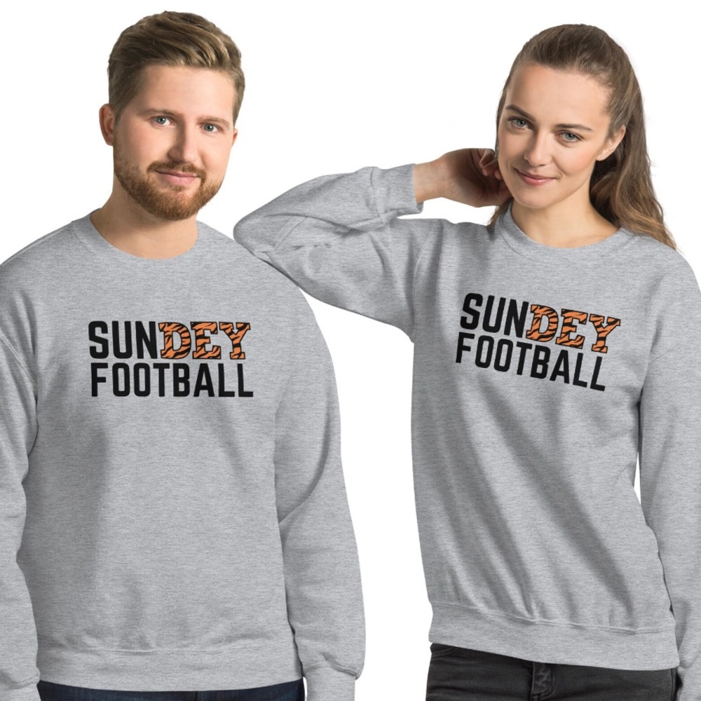 Sun-Dey Football Cincinnati Bengals Who Dey Inspired Unisex Sweatshirt